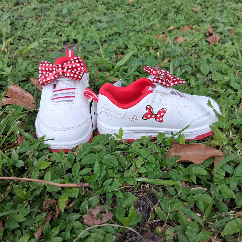 Disney Infant Girls Minnie Mouse Velcro Sneaker - Picture 3 of 6